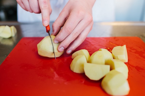 Aardappelen vastkokende